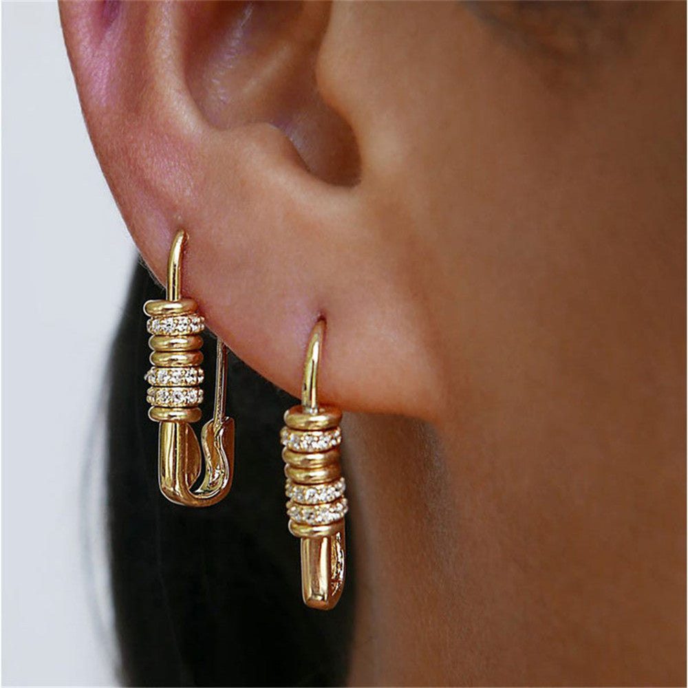 Sparkly Pindrops Earrings
