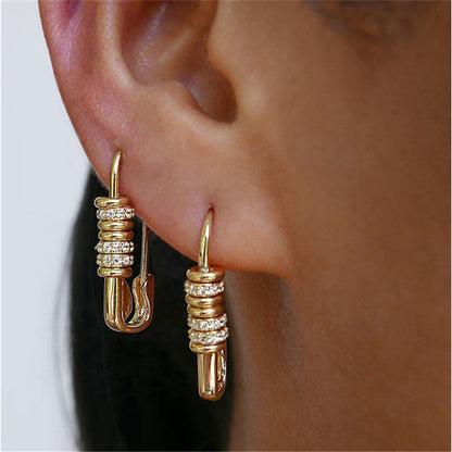 Sparkly Pindrops Earrings