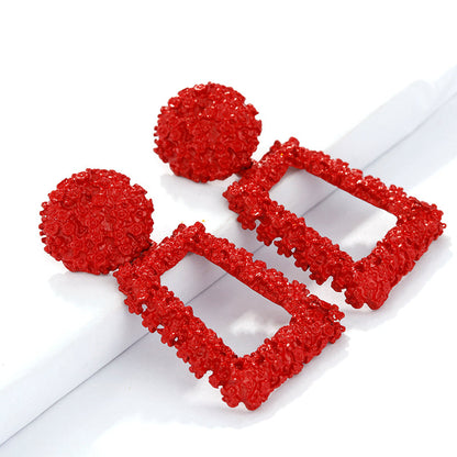 Square Statements Earrings