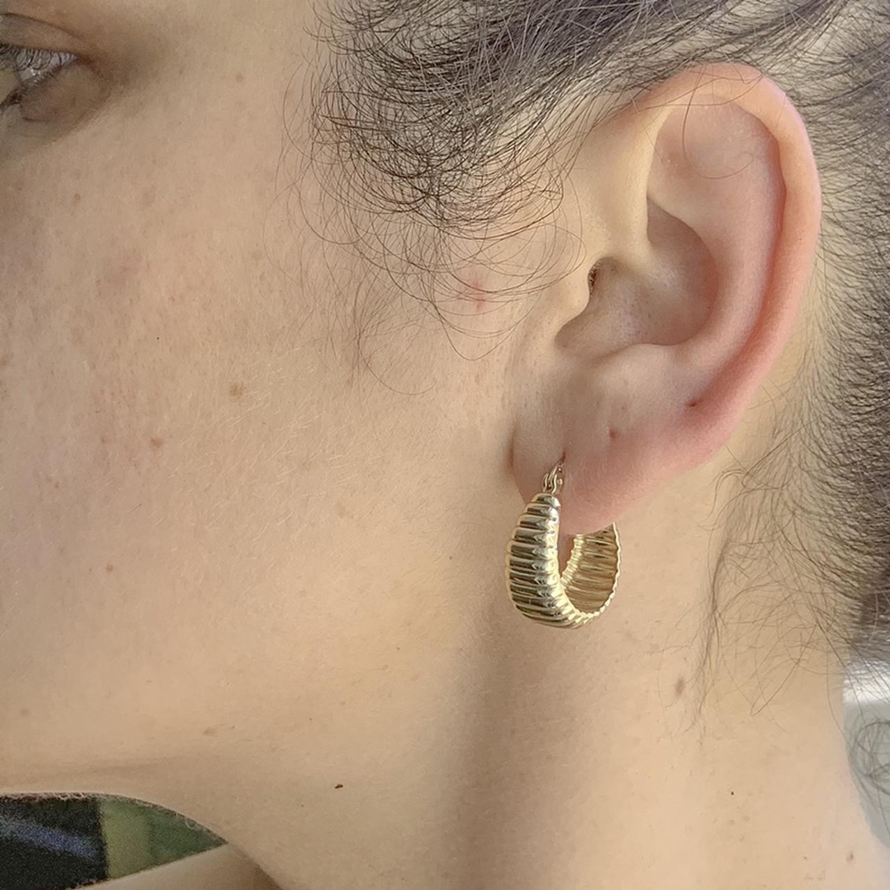 Golden Wheelies Earrings