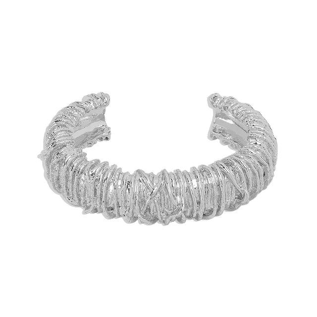 Sculpted Texture Cuff Bracelet