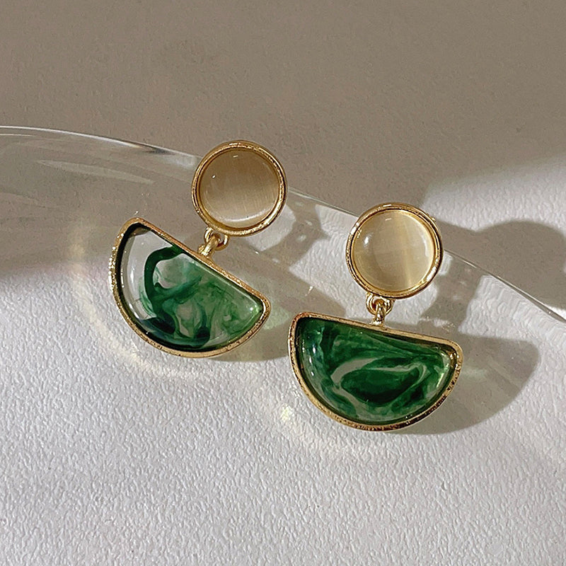 Emerald Glams Earrings
