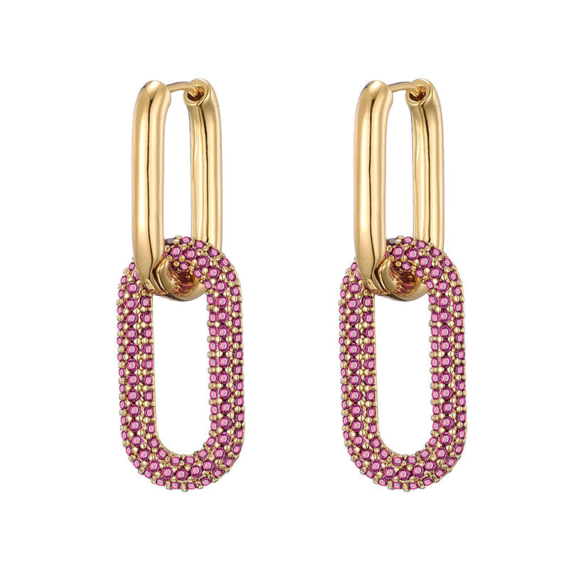 Sparkle Loops Earrings