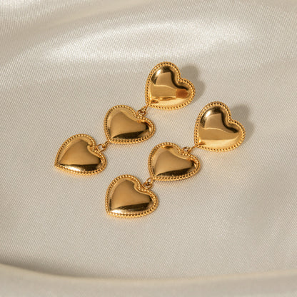 Heartstring Trio Earrings