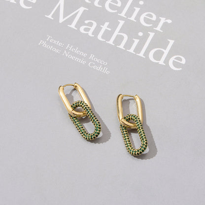 Sparkle Loops Earrings