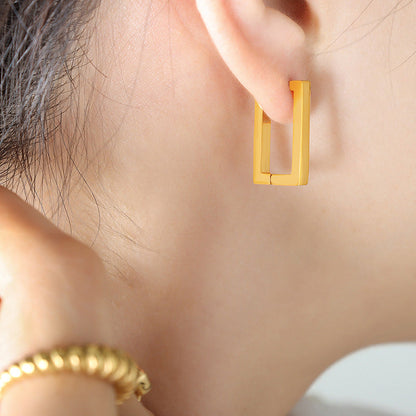 Squared Elegance Earrings