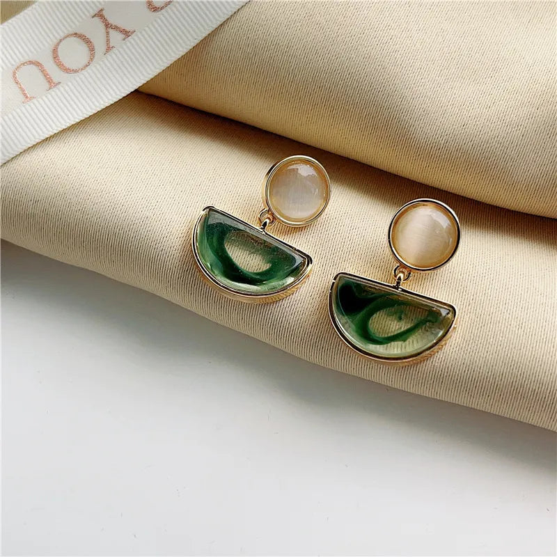 Emerald Glams Earrings