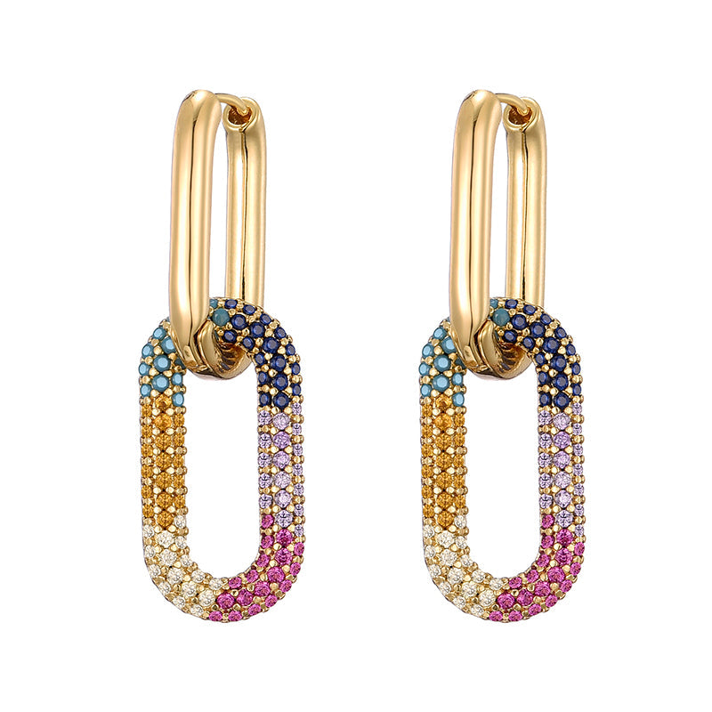 Sparkle Loops Earrings