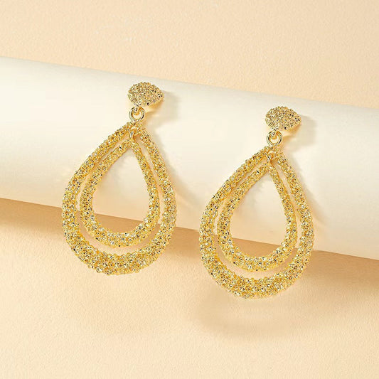Glitzy Drops Earrings