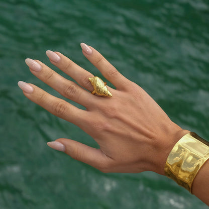 Nautilus Shell Ring