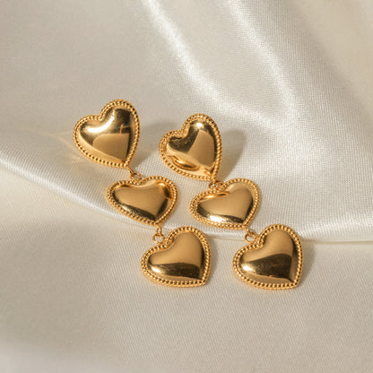Heartstring Trio Earrings