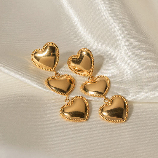 Heartstring Trio Earrings