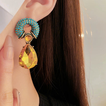 Sunny Drops Statement Earrings