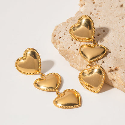 Heartstring Trio Earrings