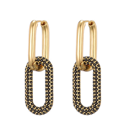 Sparkle Loops Earrings