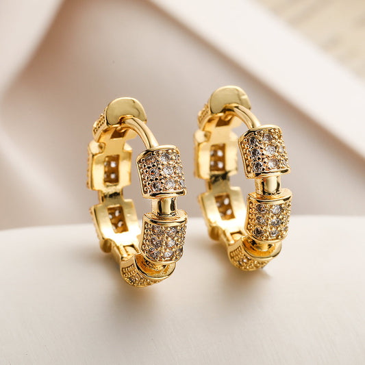 Glitzy Duo Earrings