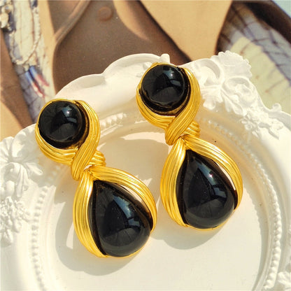 Chic Wrap Drop Earrings
