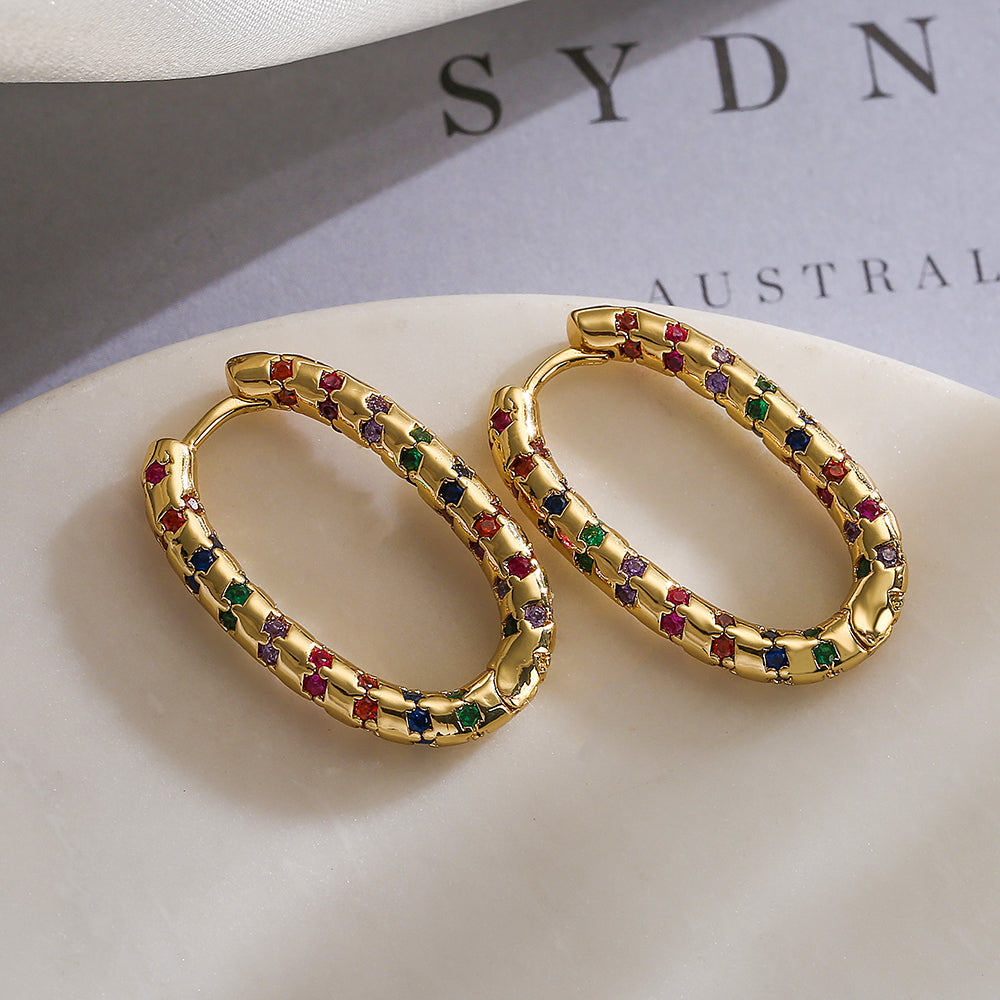 Prism Loops Earrings