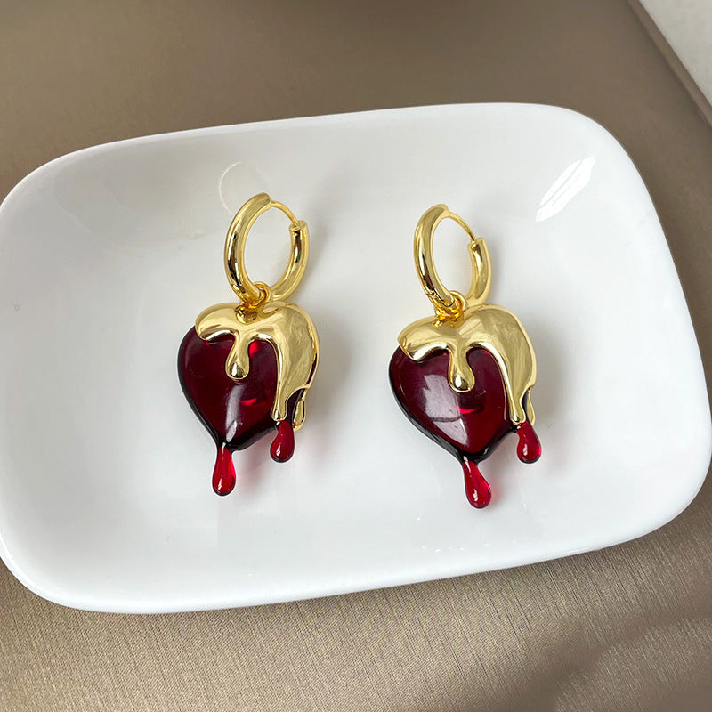 Heart Melts Earrings