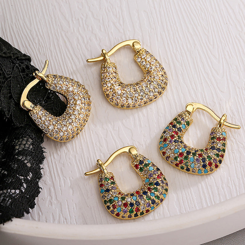 Curvy Sparkles Earrings