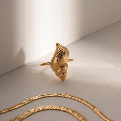 Nautilus Shell Ring
