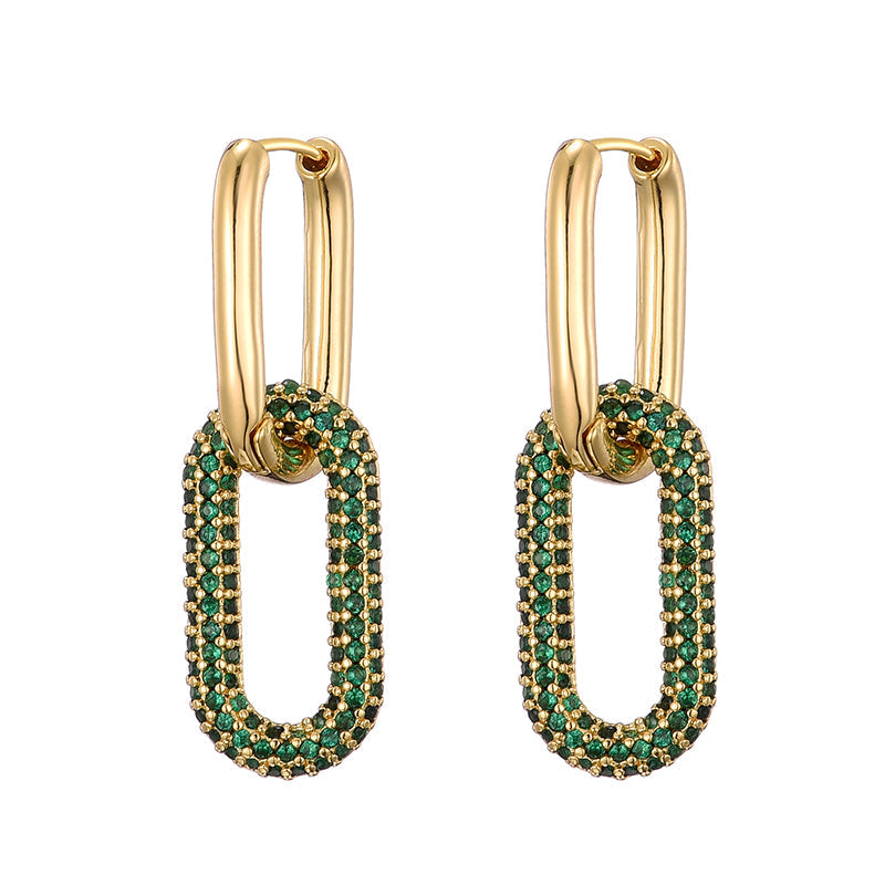 Sparkle Loops Earrings
