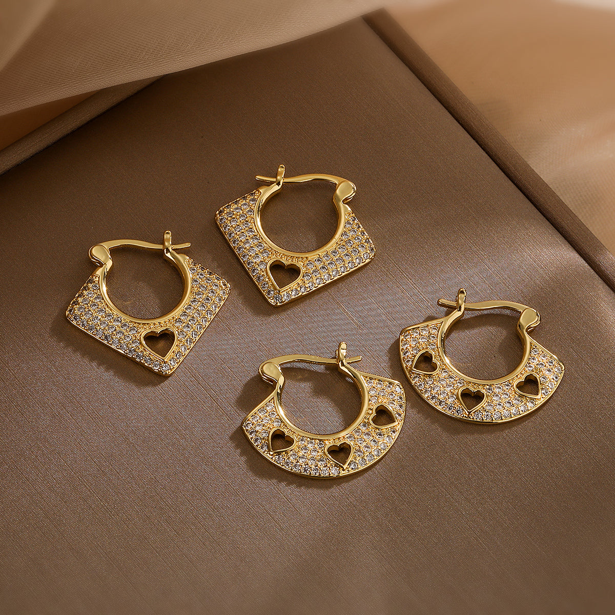 Flair Hearts Earrings