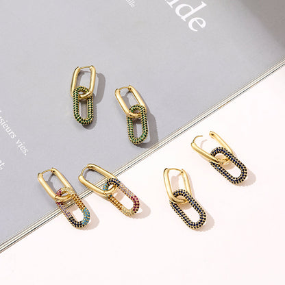 Sparkle Loops Earrings