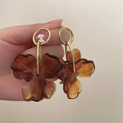 Floral Drops Earrings
