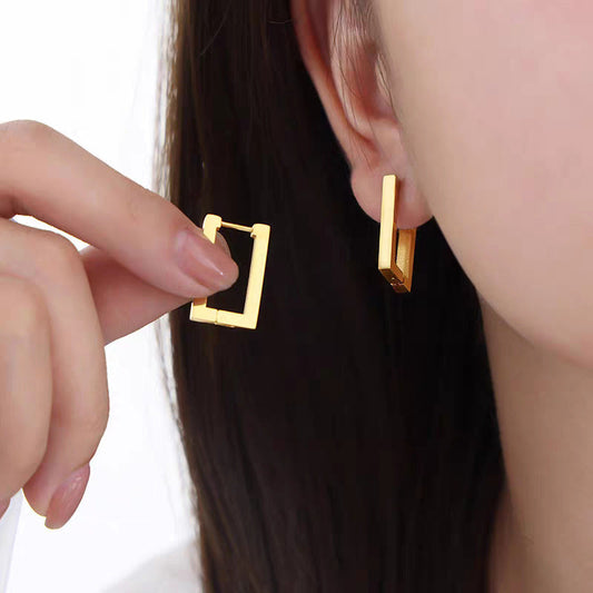 Squared Elegance Earrings