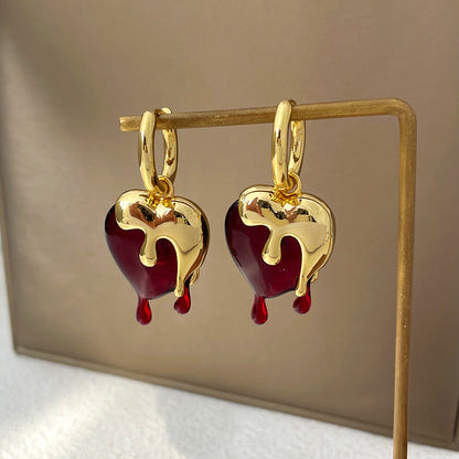 Heart Melts Earrings
