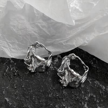 Scrunchy Elegance Earrings