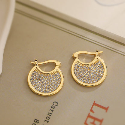 Sparkly Crescents Earrings