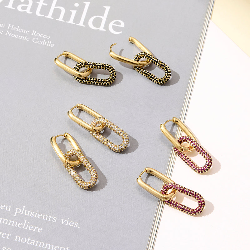 Sparkle Loops Earrings