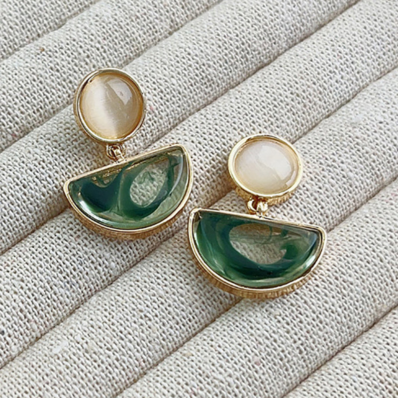 Emerald Glams Earrings