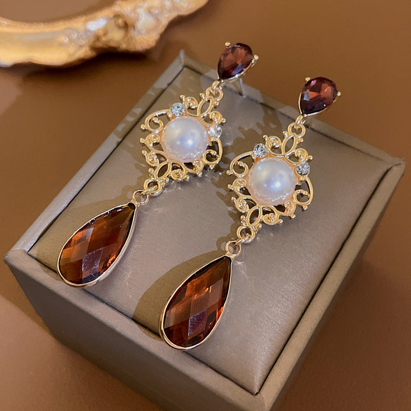 Pearl Cascade Drop Earrings