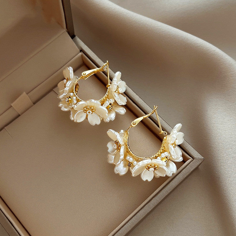 Blossom Hoops Earrings