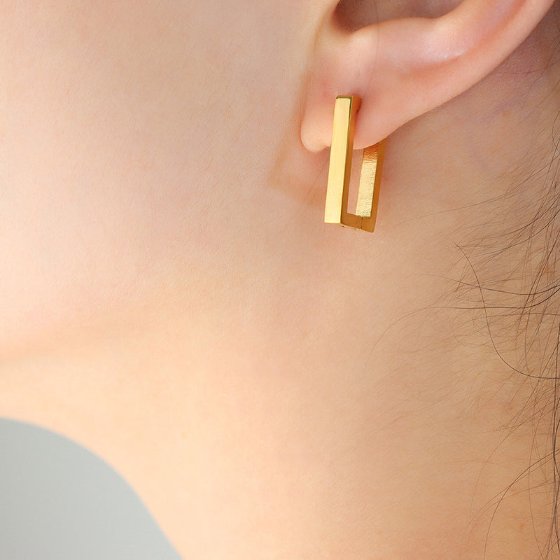 Squared Elegance Earrings