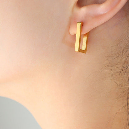 Squared Elegance Earrings