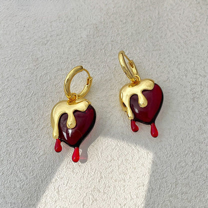 Heart Melts Earrings
