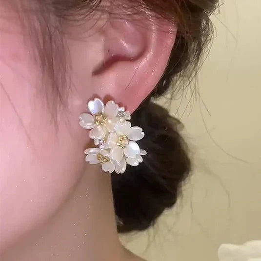 Blossom Hoops Earrings