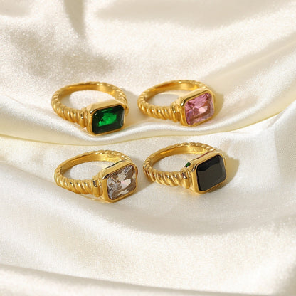 Statement Gemstone Fairy Ring