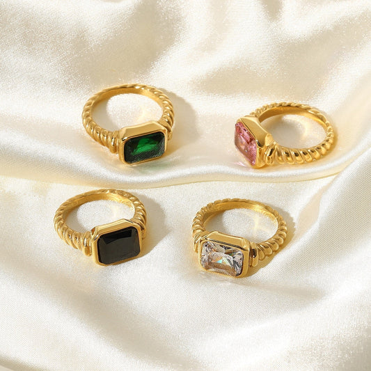 Statement Gemstone Fairy Ring