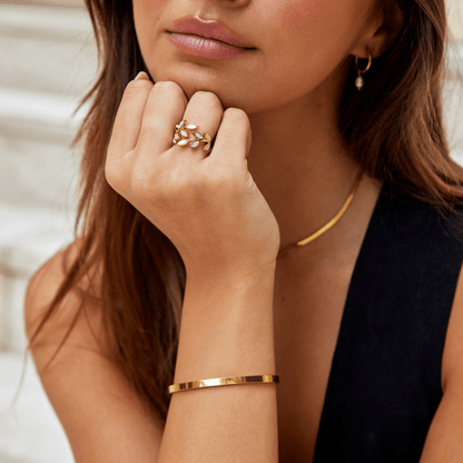 Gold Leaf Ring