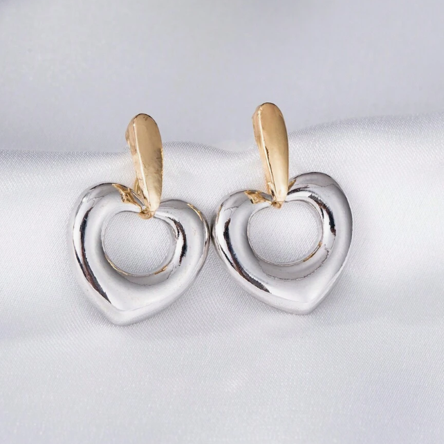 Hearty Hoops Earrings