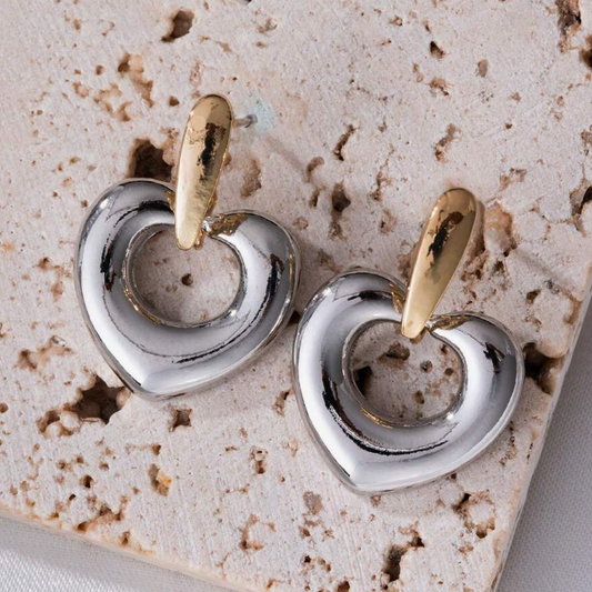 Hearty Hoops Earrings