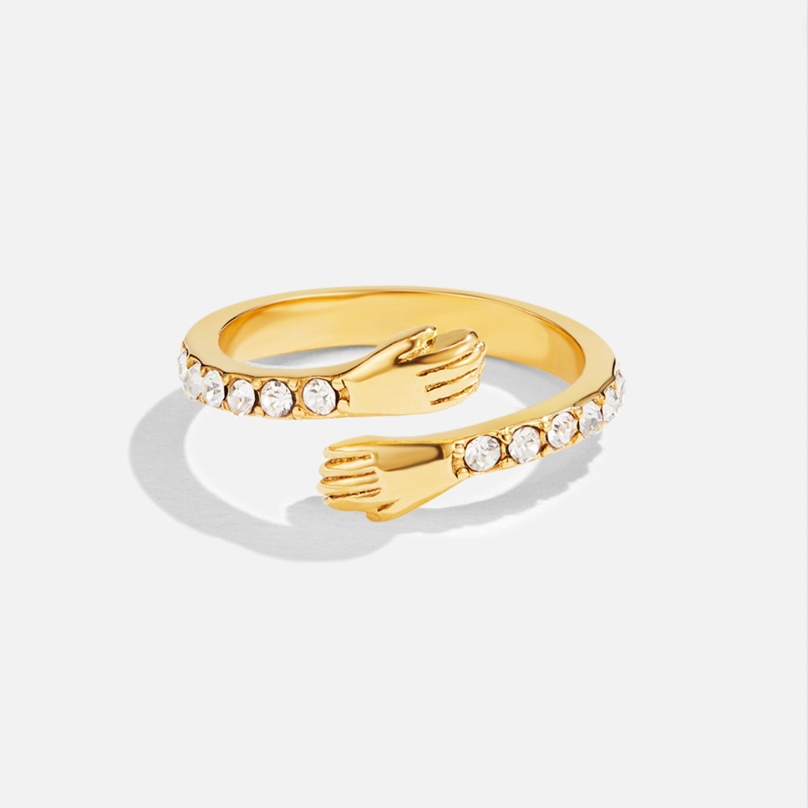 Hug Me Forever Gold Ring