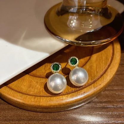 Emerald Elegance Earrings