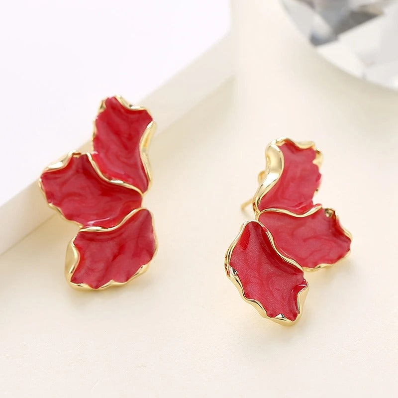 Glazed Petals Earrings