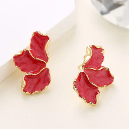 Glazed Petals Earrings